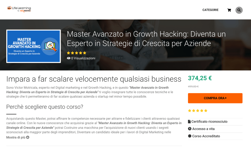 life learning master growth hacking
