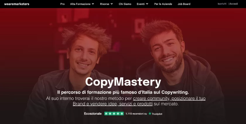 copymastery corso copy